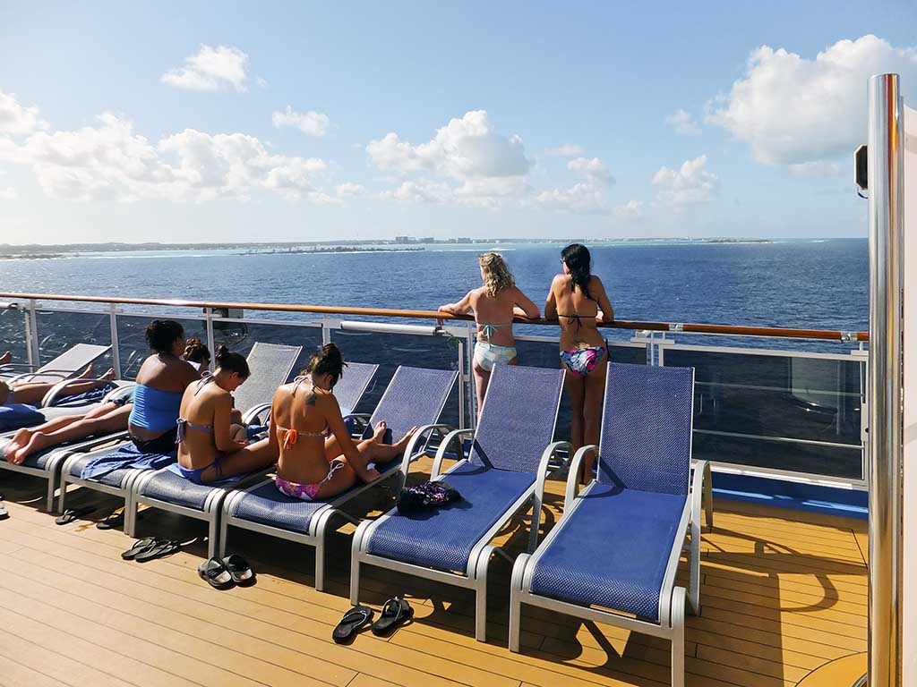 All Hands on Deck on Carnival Breeze: Do the Chair Police Really Help ...