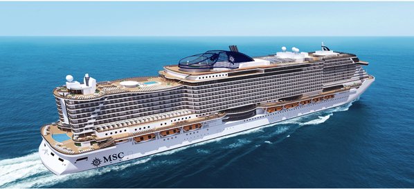 New MSC ship design