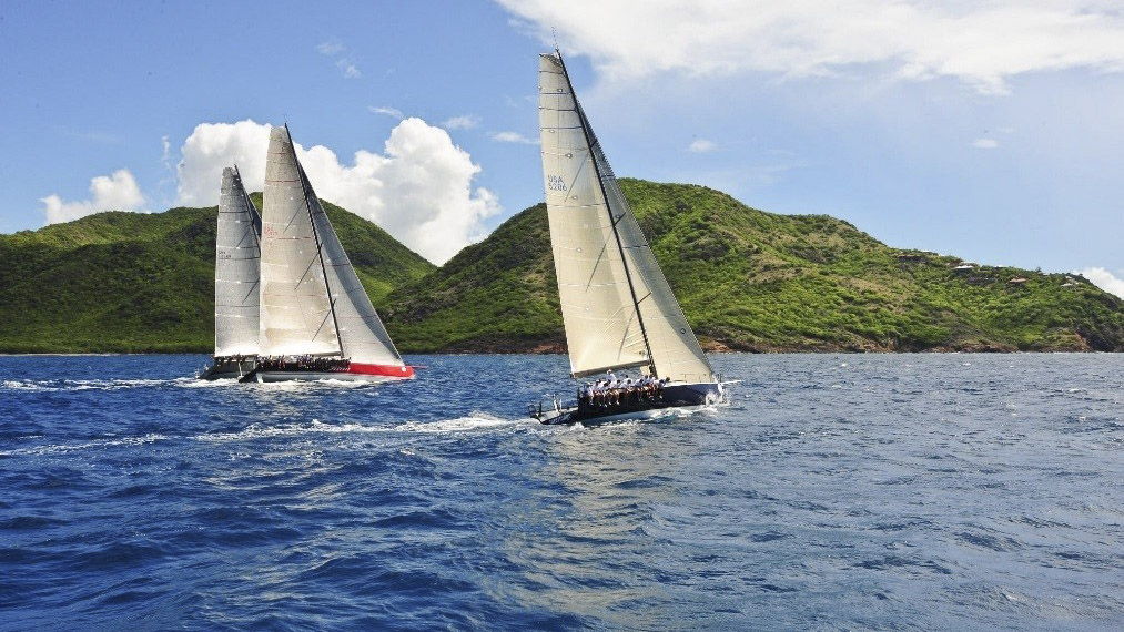 Antigua sailboats race