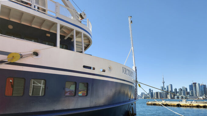 Victory 1 in Toronto Port