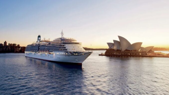 Arcadia sails for P&O in Australia--Carnival Corp.